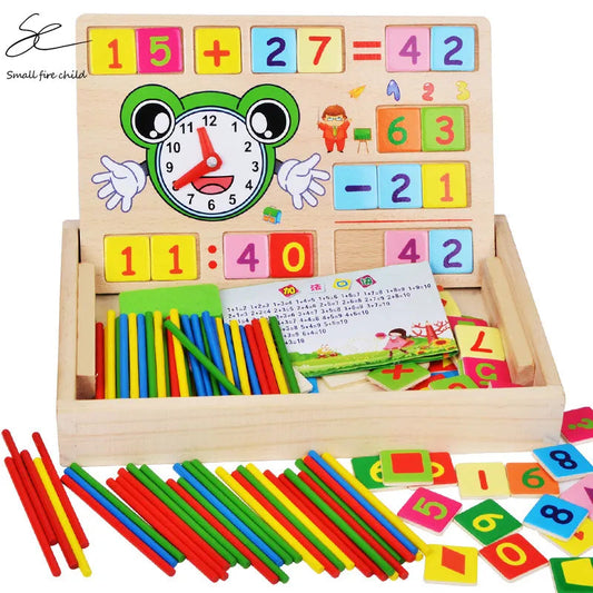 Engage Kids with Montessori Wooden Math Blocks - ToylandEU