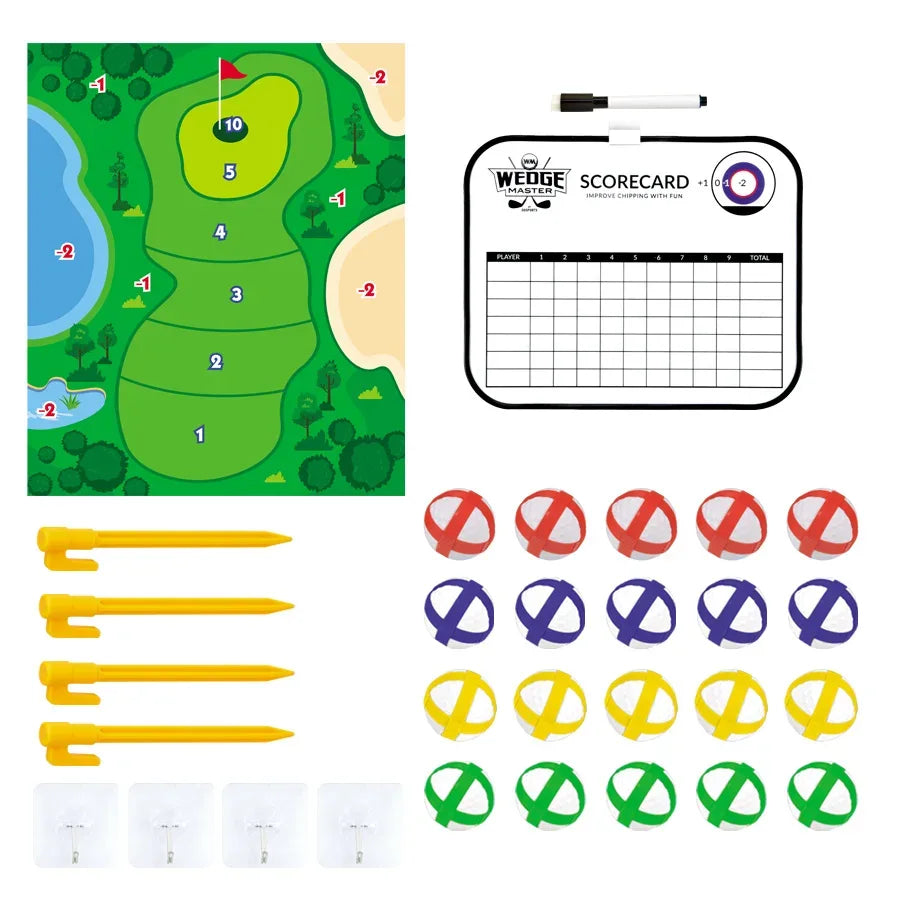 Indoor Golf Practice Mat For Kids Soft Durable 59x70 Inch - ToylandEU