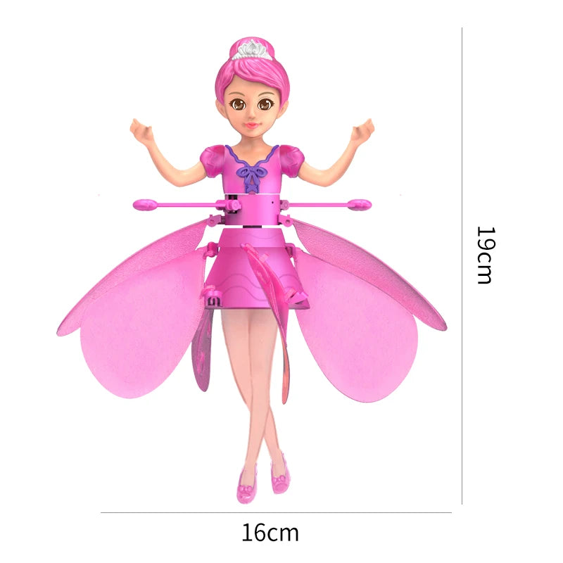 2023 New Induction Flying Fairy Helicopter Suspended Flying Toys Air - ToylandEU