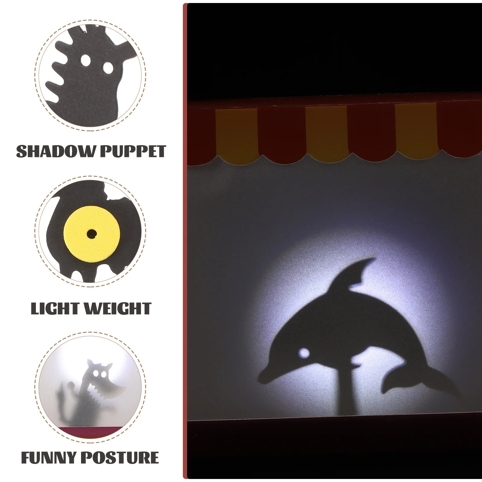 Shadow Puppetry Craft Kit for Kids - Educational DIY Toy - ToylandEU