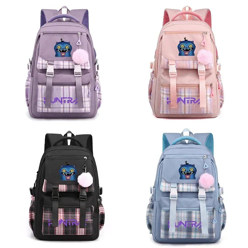 Anime Demon Hunters Backpack Large Capacity Unisex School Bag - ToylandEU