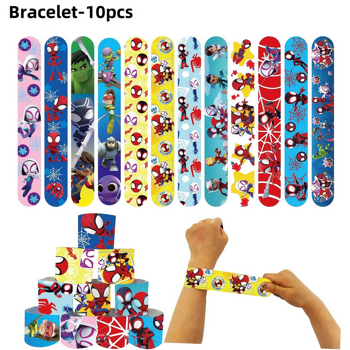 Spider Hero Party Decor | Plates Cups Banner | Balloon Party Favors | Set