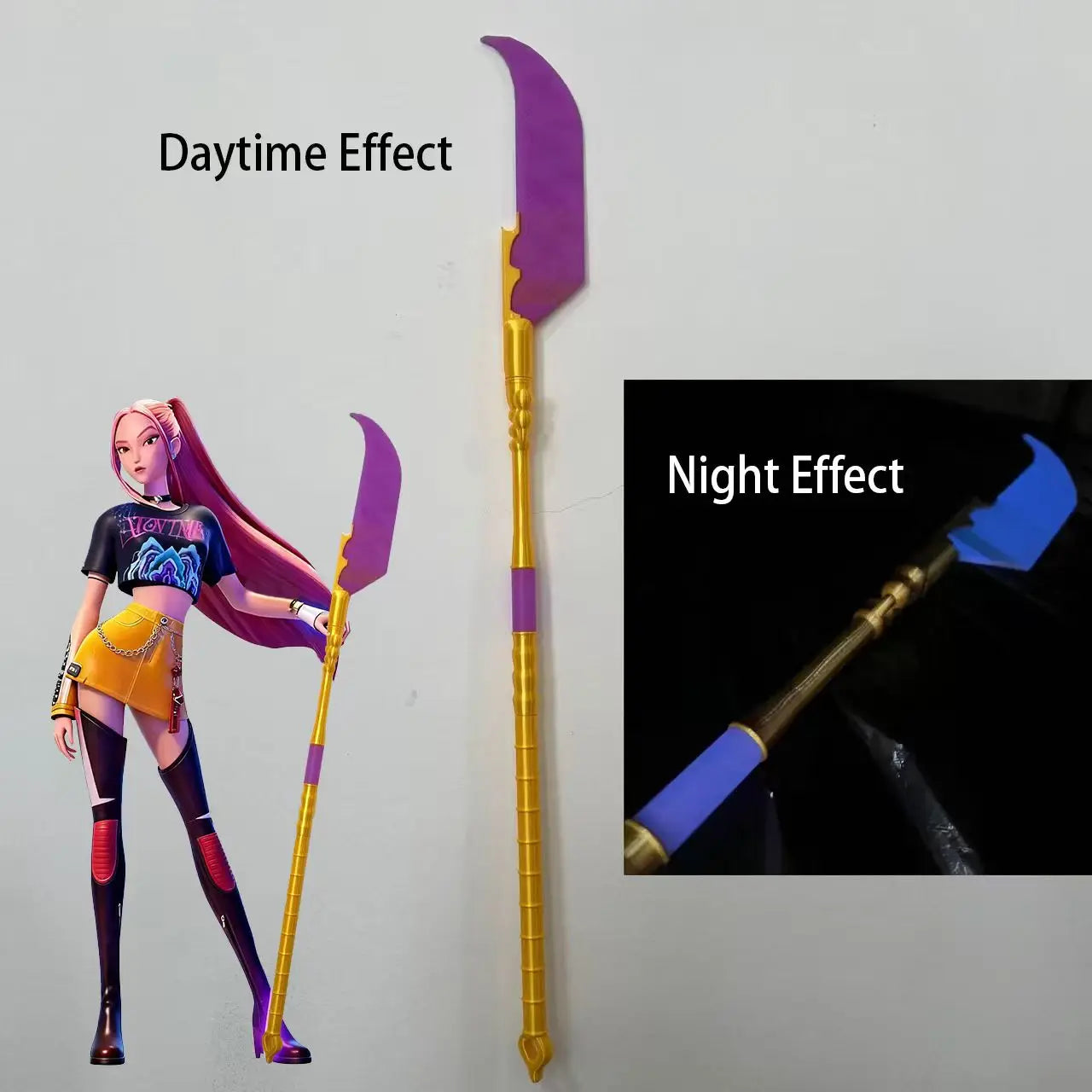 Long Sword Prop | Plastic Fantasy Design | Cosplay Accessory | Adult Size