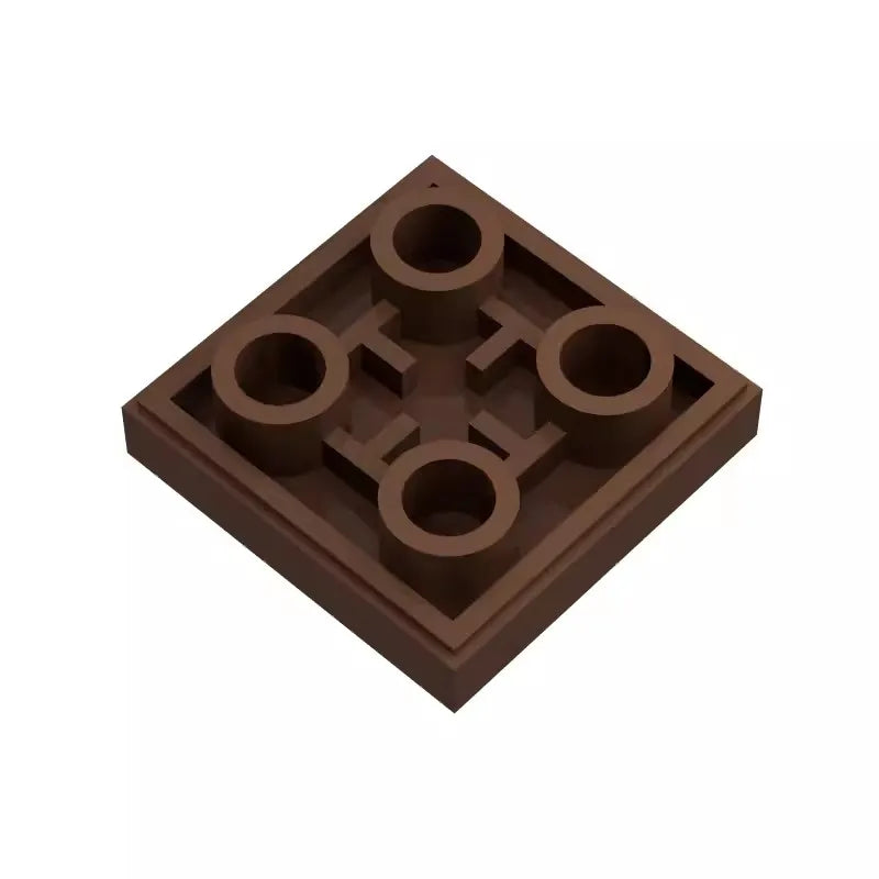 Lego Compatible Bricks | Tile Modified 2x2 Inverted | Part 11203 100 Pieces