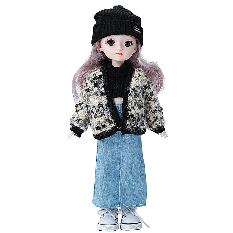 Stylish Sweater Set for 1/6 BJD Dolls - Suitable for Both Girl and Boy Dolls - ToylandEU