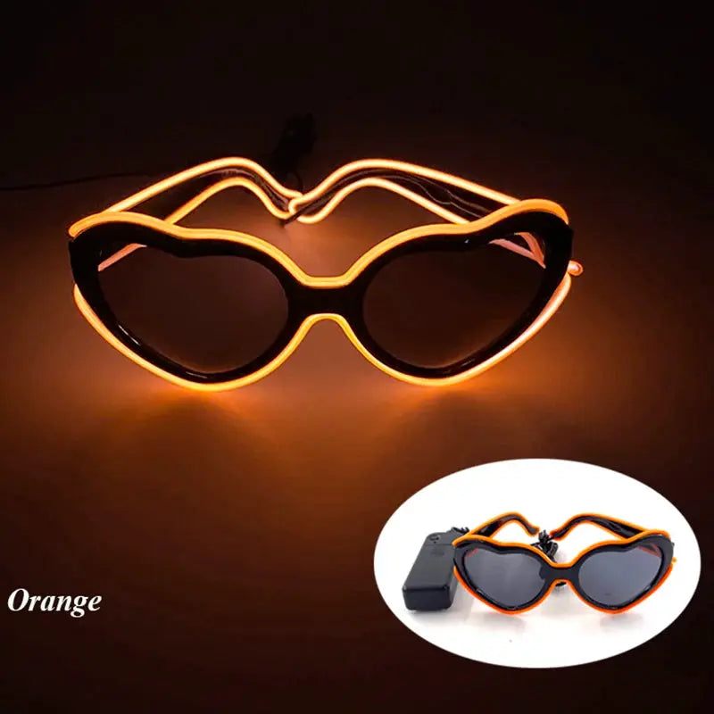 New Party Glasses Luminous Colorful LED Glasses Lighting Up Nightclub DJ Bar Music Dance Party Young Man Children Birthday Gift - ToylandEU