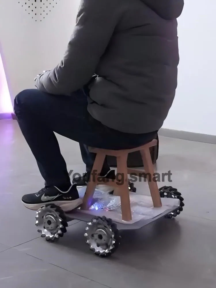 RC Car Chassis | 81kg Load Capacity | 4WD Mecanum Wheel