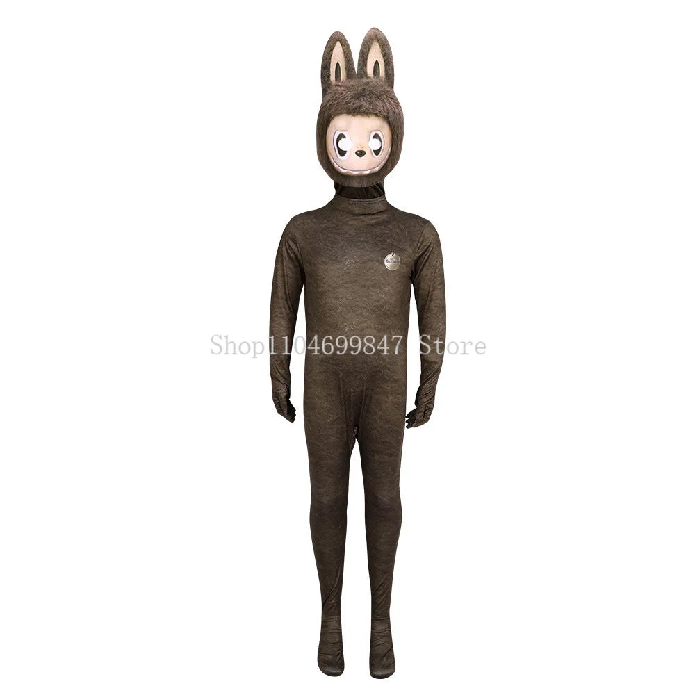 Zimomo Cosplay Suit | Soft Polyester Fabric | Hood With Gloves | Youth Unisex