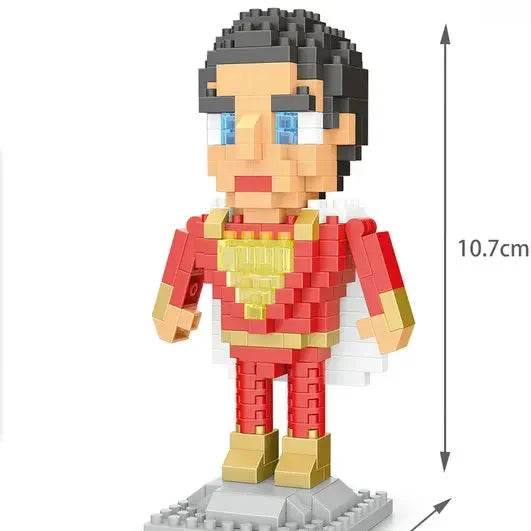 Hero Cartoon Micro Particle Building Blocks Children Assembly Toy Anime Action Figure Boy Girl Kid Gift Cute Toy Building Bricks - ToylandEU
