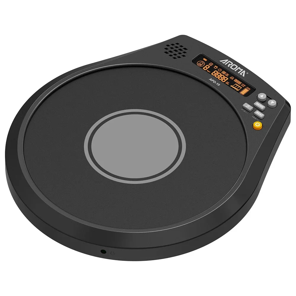 Rechargeable Multifunction Electronic Drum Pad With Metronome And Speed Detection