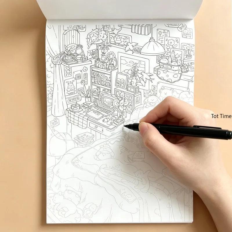 Drawing Book | 24 Graffiti Patterns | Toylandeu™