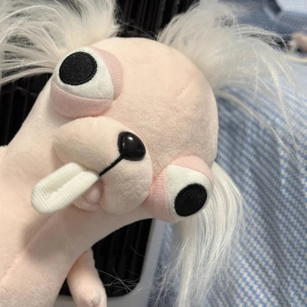 Chihuahua Plush Toy Keychain Realistic Kawaii Dog