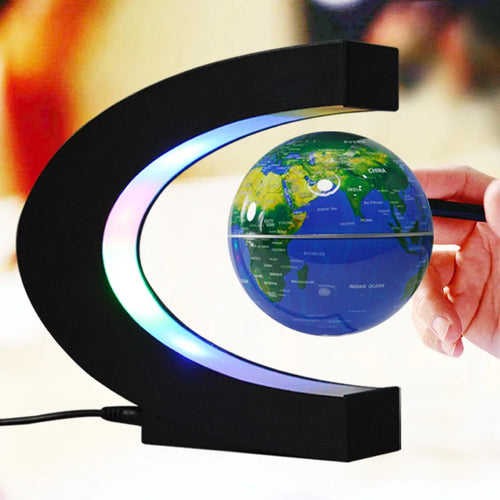 3 Inch Magnetic Levitation Globe with C Shaped Night Light ToylandEU.com Toyland EU