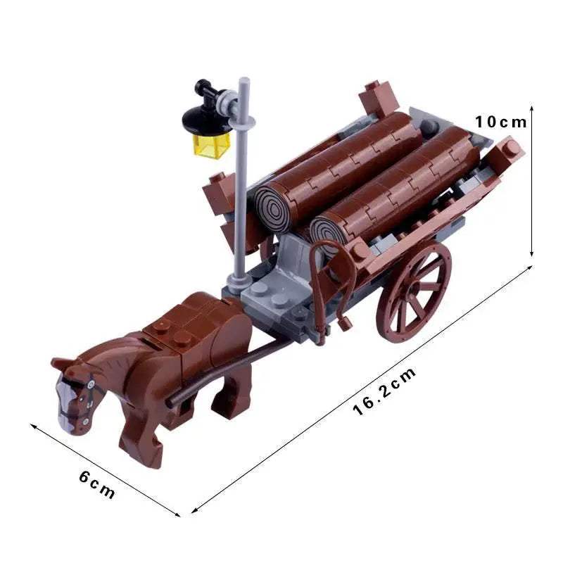 Medieval Castle Siege Weapons Building Blocks Army Knights Toys - ToylandEU
