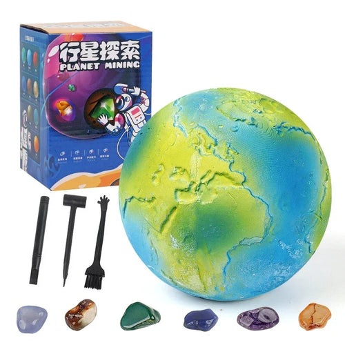 Exploration of Children's Archaeological Planet Gem Digging Kit ToylandEU.com Toyland EU