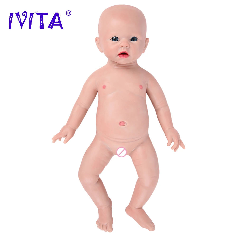 Realistic 19-inch Full Body Silicone Reborn Baby Doll - ToylandEU