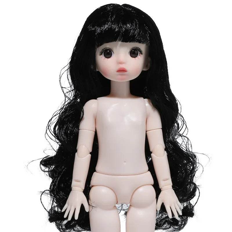Dolls For Girls Ball Jointed Doll Toys Bjd 30cm Blue Eyes - ToylandEU