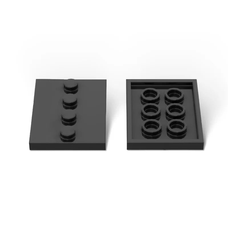 3x4 Dots Base Plate | With Knobs | City Figures Display | Compatible With Lego