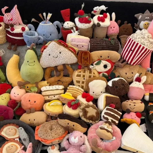 Jellycat Bread Story Plush Toy Soft Cute Rabbit Bag Charm - ToylandEU