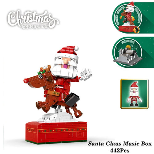 Christmas Series Bricks Toys High-Tech RC Rail Car Building Blocks ToylandEU.com Toyland EU