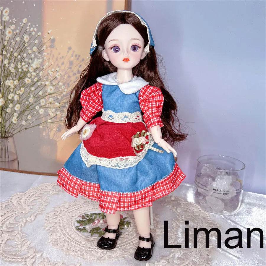 Attractive Eyes 1/6 Bjd Byte Dolls For Girls 30cm Dress Up - ToylandEU
