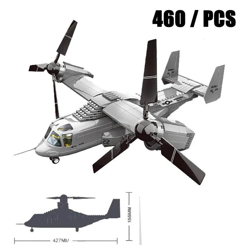 Premium Building Blocks Mi 24 Hind Attack Helicopter Model Set For Builders And Collectors - ToylandEU