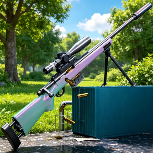 Simulation Sniper Rifle | Manually Loaded | Eva Soft Bullets | For Ages 14+
