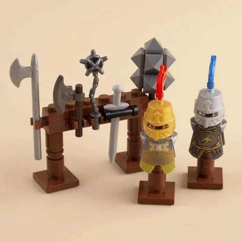 Medieval Castle Siege Weapons Building Blocks Army Knights Toys - ToylandEU
