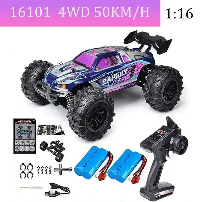 High Speed RC Car With Brushless Motor And Led Lights - ToylandEU