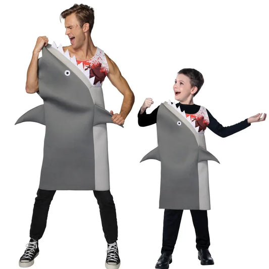 Hilarious Shark Family Costume - Fun Halloween Costume for All Ages