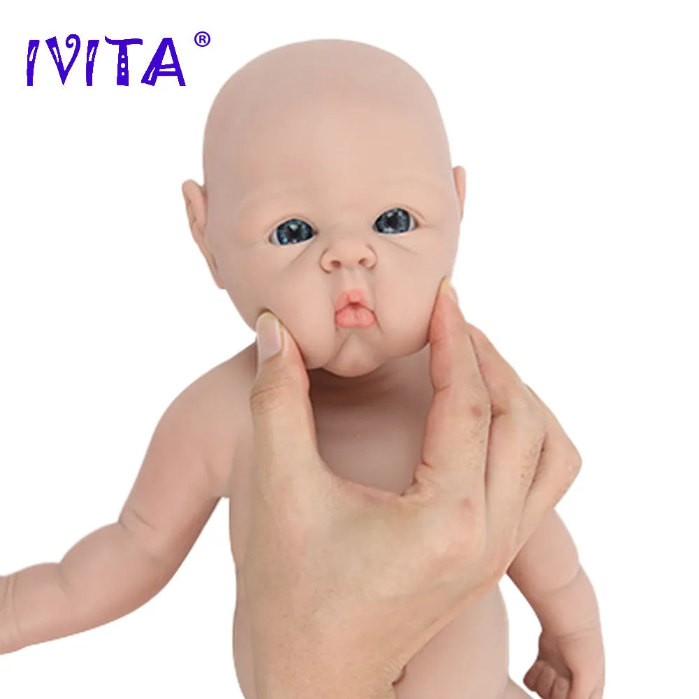 Silicone Reborn Baby Doll - Realistic Full Body 47cm Boy Doll with SGS and FDA Certification - ToylandEU