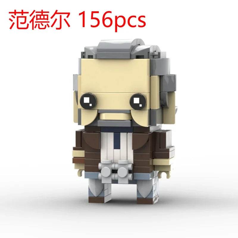 Battle Of Two Cities Moc Brickheadz Jinx Vi Ekko Toy Set - ToylandEU