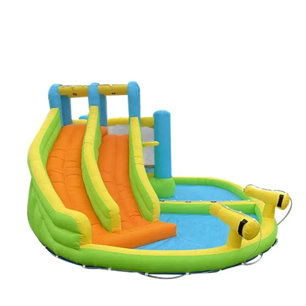 Multi-functional Durable Double Slide Funny Kid Toy Inflatable Bounce House Inflatable Bouncy Jumping Trampoline Combo Castle - ToylandEU