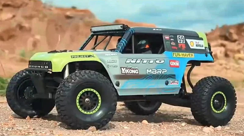 RC 1:7 YK4073 Off-Road Pioneer Truck TB7 Brushless Remote Control Electric Model Car with Four-Wheel Drive