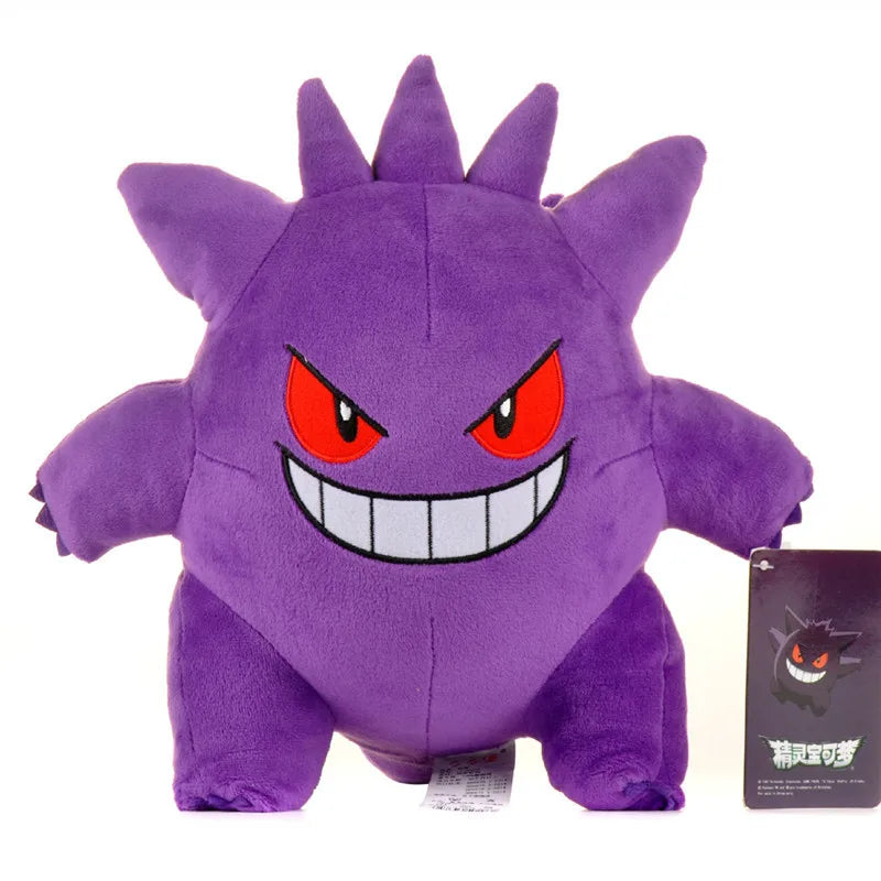 Pokemon Plush Toys Gengar Pikachu Charizard Set Soft Cuddly Gift