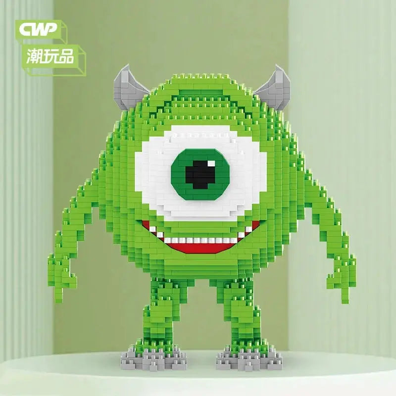 Monster University Micro Building Blocks James Mike Model Anime Diamond Mini Brick Figure Toy For Christmas Gift - ToylandEU