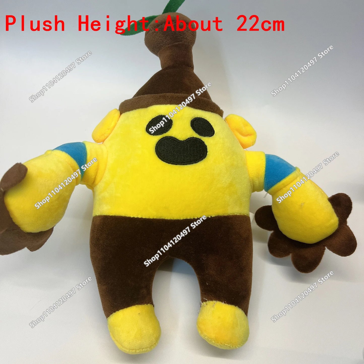 Plush Toy | Spike Plush 10cm-25cm | Brawler Cartoon Theme | Game Character