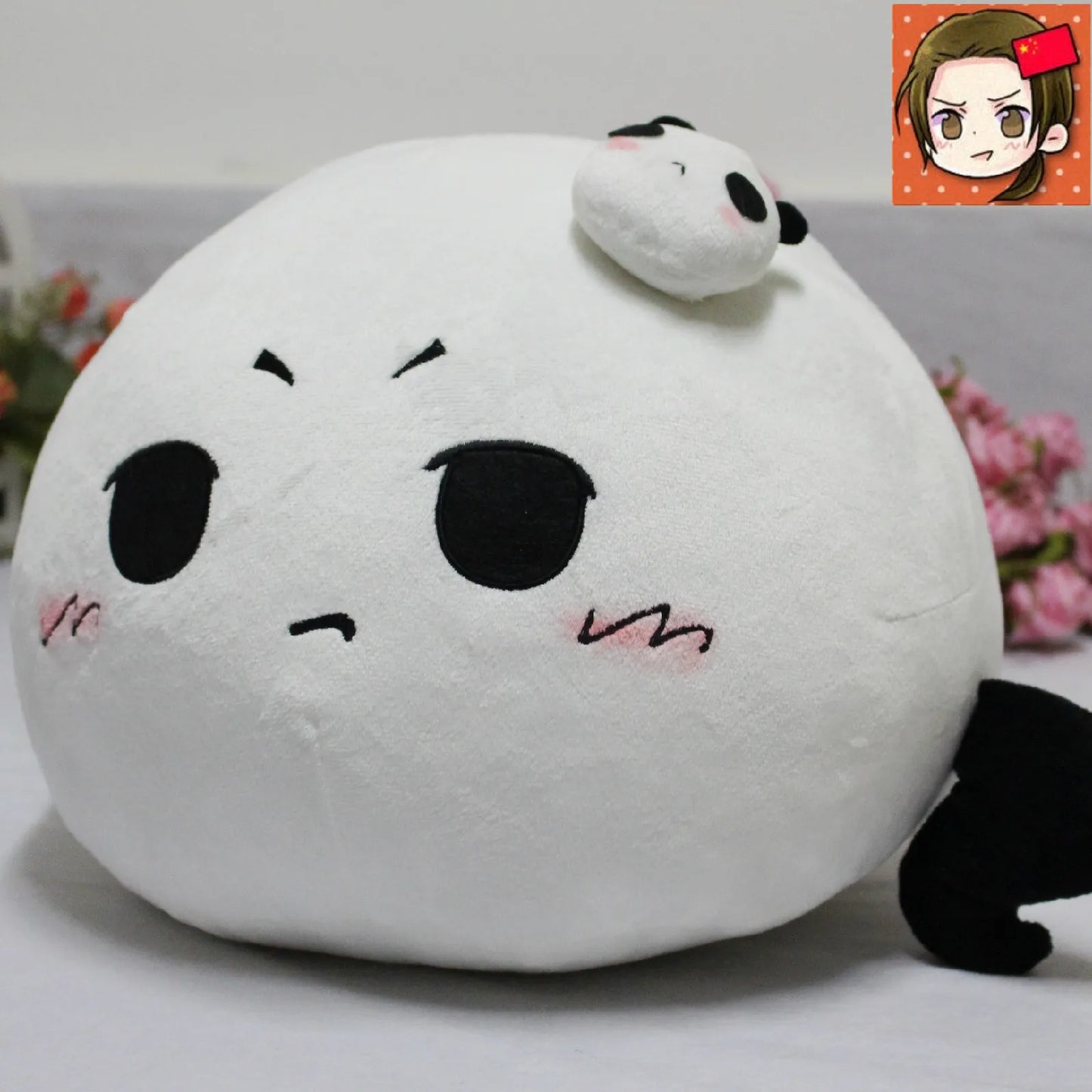 Anime Plush Pillow Bandai | Hetalia Character Plush | Mochi Soft Plush