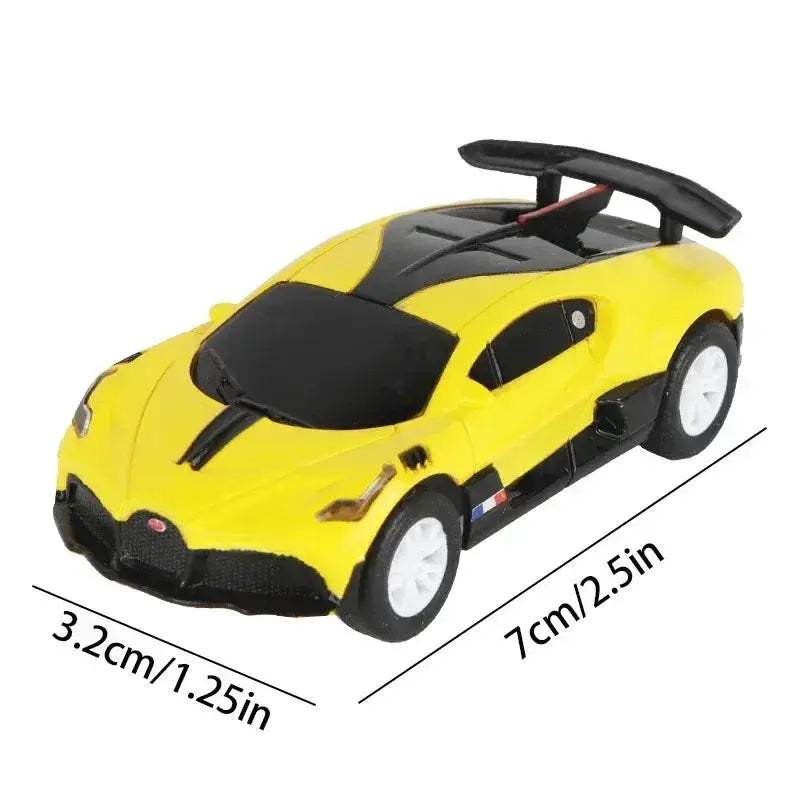 Slot Car Racing Track Set With Police Cars Scale Toy - ToylandEU