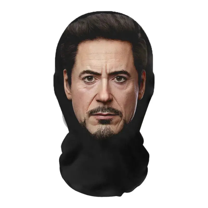 Funny Full Face Mask 3D Printed Celebrity Face Masks Elastic Mesh Halloween Cosplay Party Props Balaclava Headcovers - ToylandEU