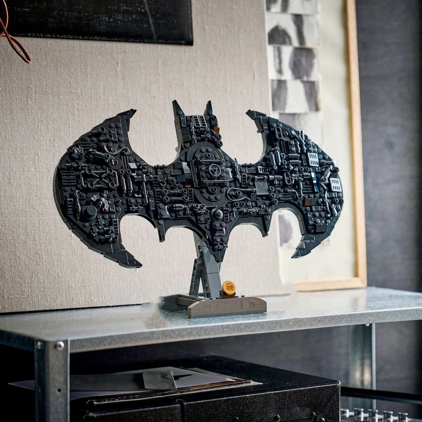 Building Blocks | Bat-Signal Logo 678 Pcs | Super Hero Symbol | Birthday Gifts
