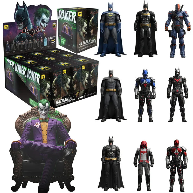 Action Figure | Batman Arkham Knight | Blind Box | Joker Red Hood Deathstroke