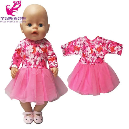 Doll Dress 43 Cm Baby Doll Clothes Lace Dress 18 Inch American ToylandEU.com Toyland EU