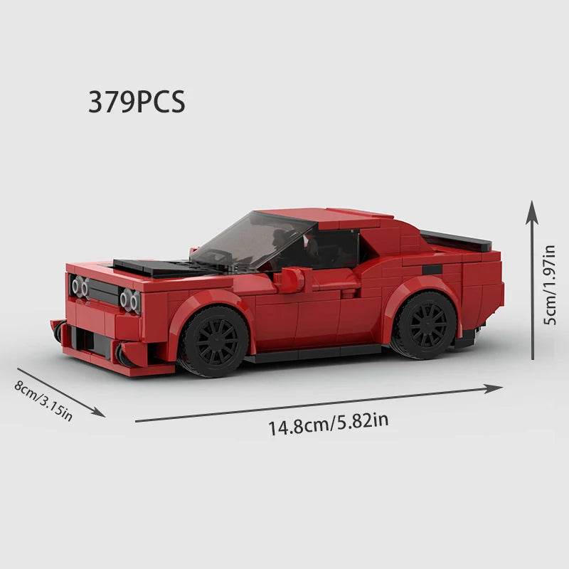 Premium Building Blocks Supercar Technique Model For Kids - ToylandEU