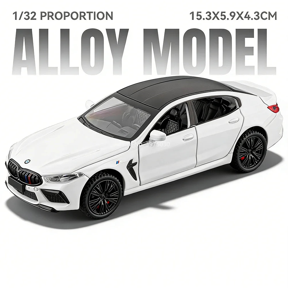 Diecast Car Models | 1:32 Scale | Opening Doors | M4 M8 Models