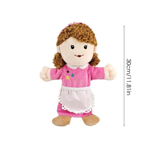 Soft Stuffed Doll Family Hand Puppet Toy ToylandEU.com Toyland EU