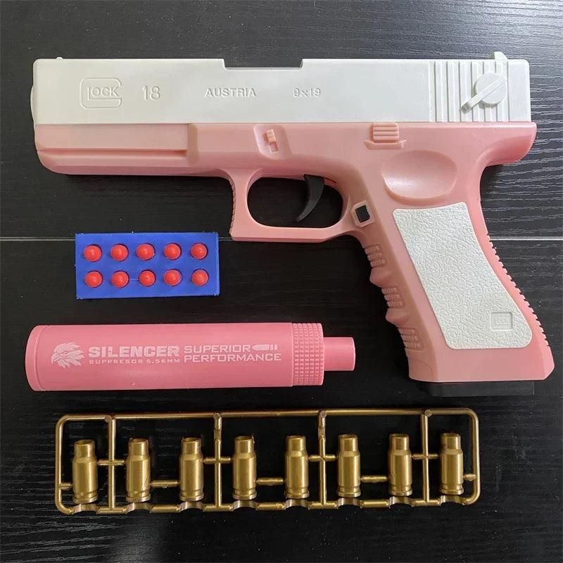 Foam Dart Pistol | Shell Ejection | Toylandeu™