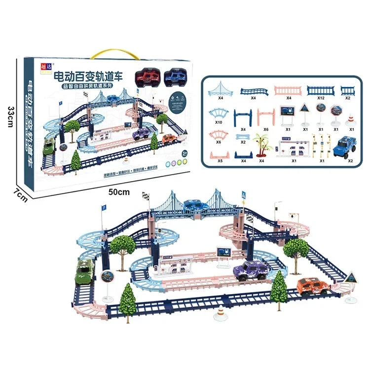 Electric Train Toy for Parent Child Educational Fun