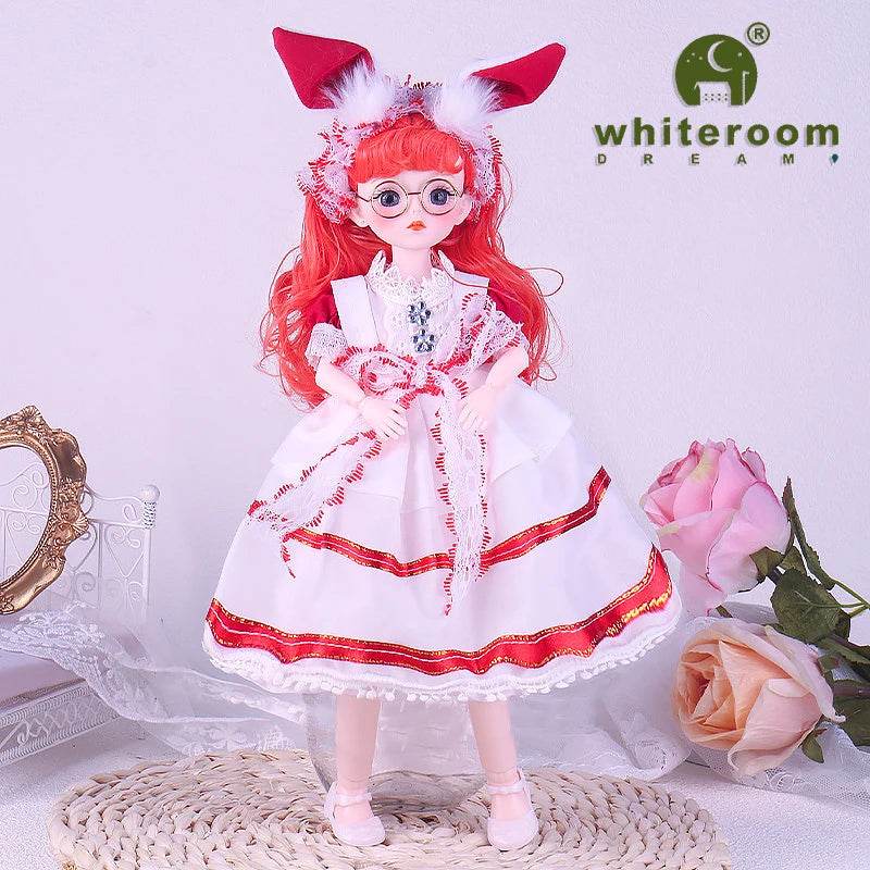 Dolls For Girls Ball Jointed Doll Toys Bjd 30cm Blue Eyes - ToylandEU