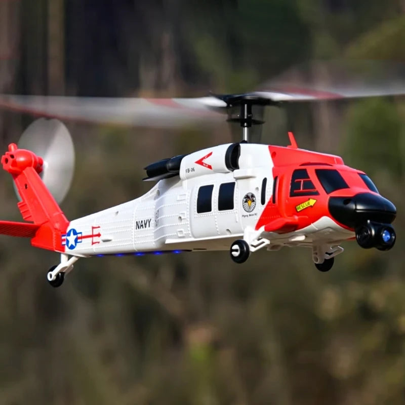 RC Helicopter | Bell 206 Simulation Scale | Optical Flow Positioning 4CH | FB-06 Black Hawk